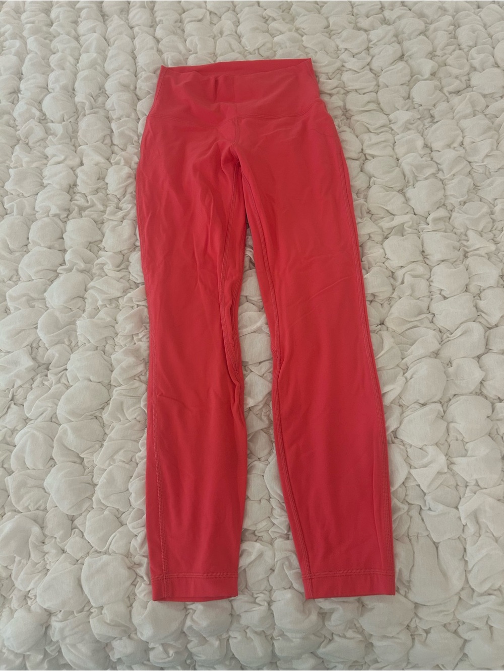 lululemon athletica Kids Coral-Red Leggings